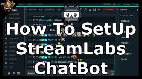 streamlabs chatbot add command in chat